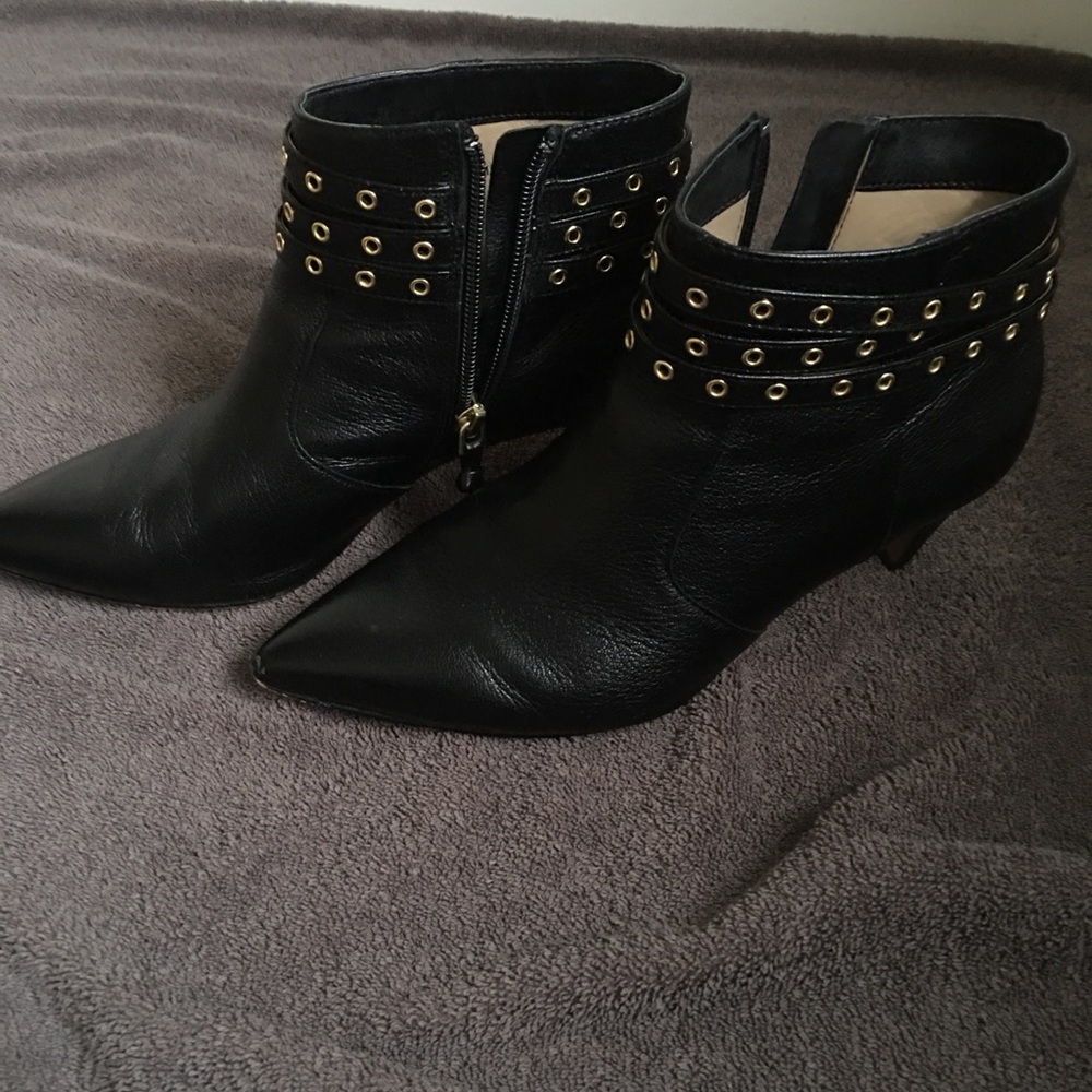 Last day! Gilli Leather Stud Booties